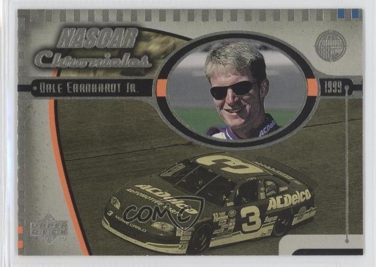 1999 Upper Deck Road to the Cup NASCAR Chronicles Dale Earnhardt Jr HOF 0a2