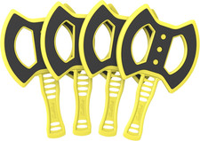 Axe Throwing Game Replacement Axes, 4 Pieces, Outdoor Games  Soft Foam