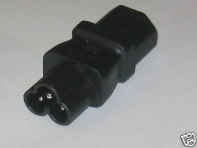 YUNG LI Cloverleaf C6 to IEC Adapter for PAT Testing MainsLeads