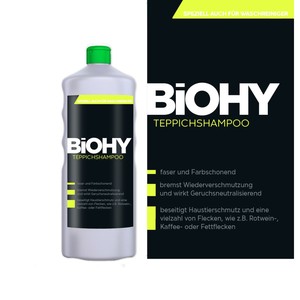 Biohy Teppichshampoo 1 Liter Flasche Fur Teppich Waschsauger