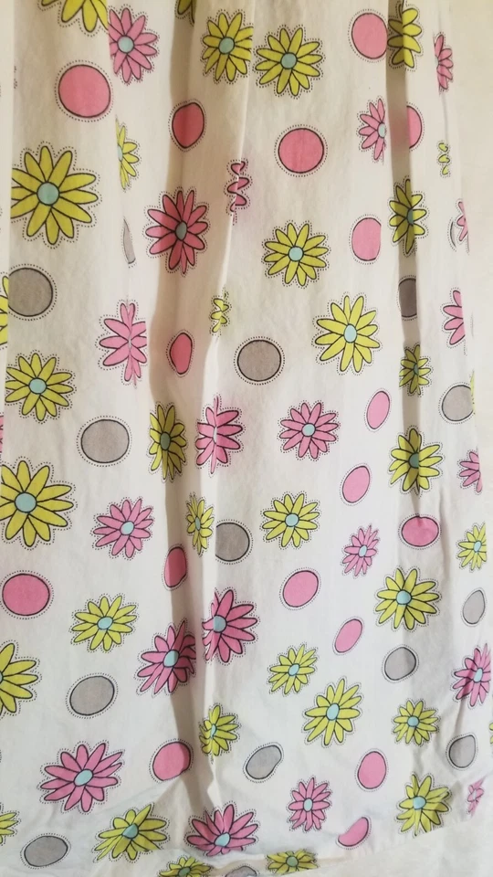 Девочка Рози оливковое платье белый с цветочными цветами размер 7 - Изображение 4 из 4