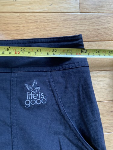 LIFE IS GOOD ADORABLE BLACK ATHLETIC STRETCH SKORT SZ 20 LKNEW - 第 10/12 張圖片