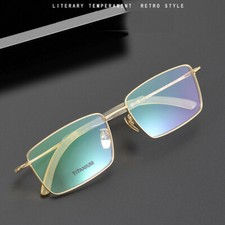 Montatura occhiali da vista quadrata uomo grandi business occhiali donna cowhorn templi occhiale