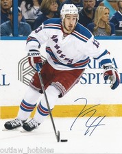 New York Rangers Kevin Hayes Autographed Signed 8x10 NHL Photo COA A