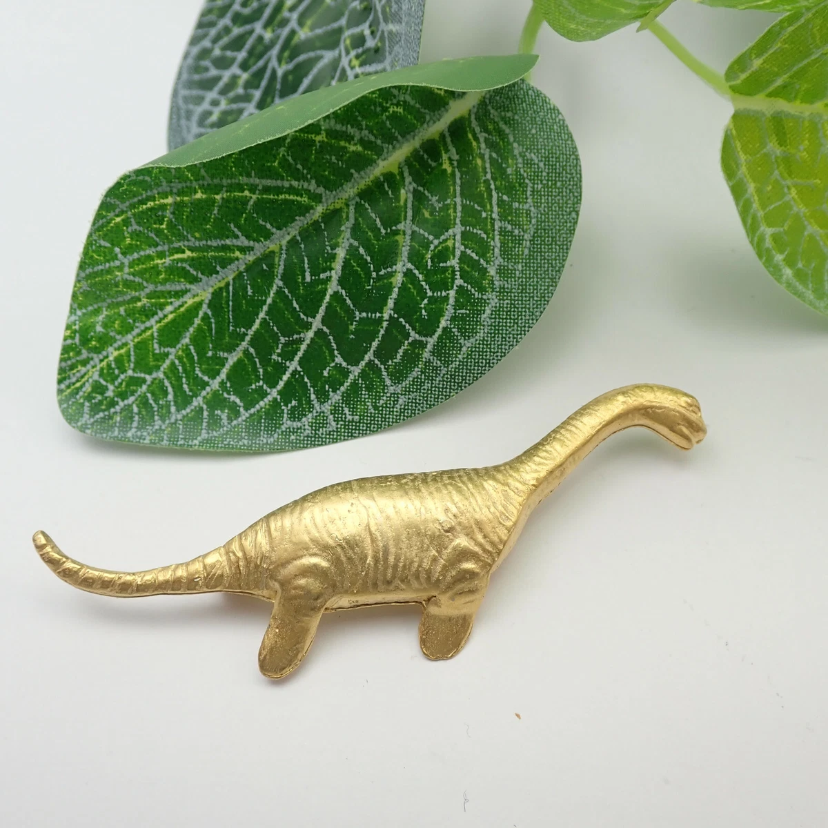 Vintage Matte Gold Tone Flippered Swimming Dinosaur Pin Brooch eBay