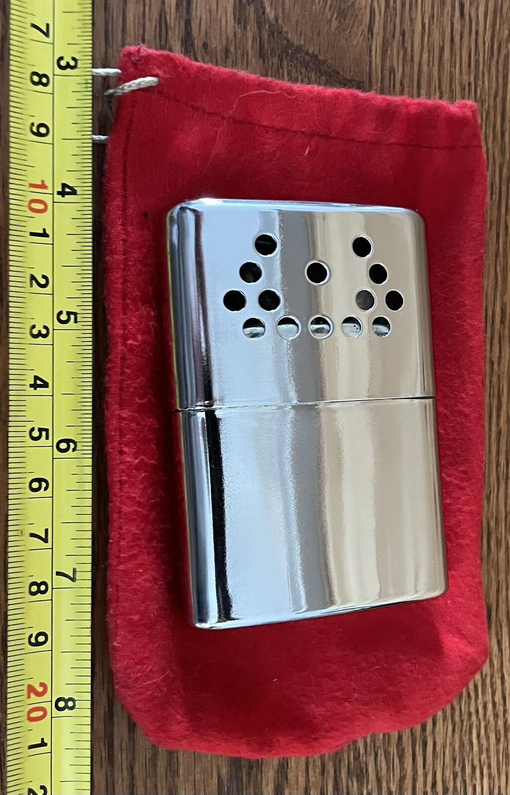 Vintage Orbex Jon-E Self Starting Hand Warmer Made in USA W Bag Refillable