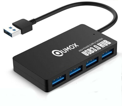 4 Port USB 3.0 Verteiler Super Speed Daten HUB für Notebook Laptop PC  - Bild 1 von 1