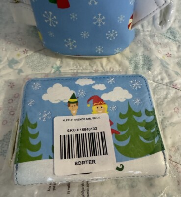Loungefly Elf Buddy & Friends Winter Snowglobe Mini Backpack NWT New Elf Buddy & Friends Holiday Christmas Snowglobe Look  main image 2