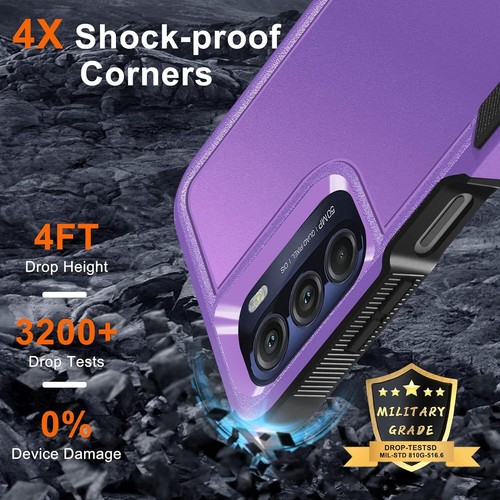 For Motorola Moto G Stylus 5G/G 5G 2023 2022 Phone Case Shockproof Cover + Glass - Picture 24 of 49