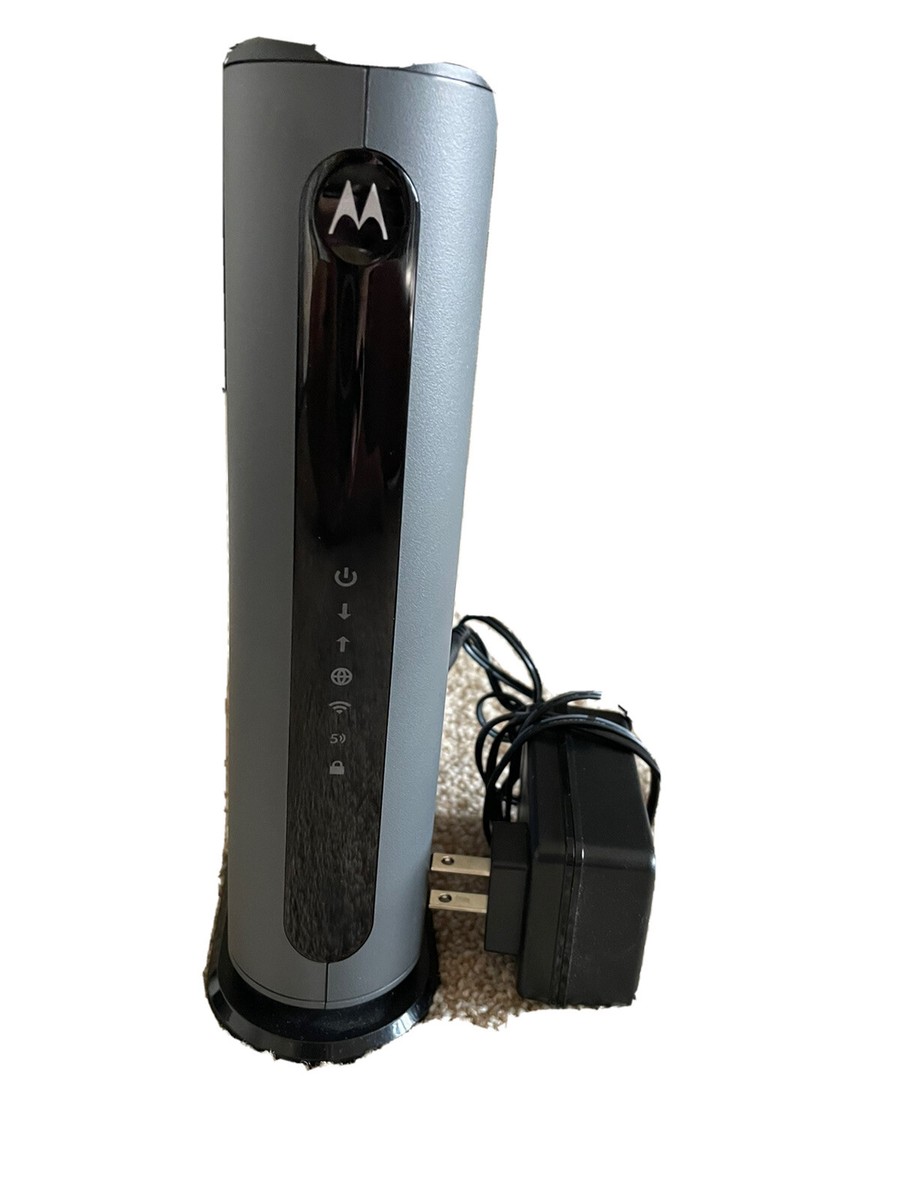 MOTOROLA model MG7550 Cable Modem Plus AC1900 WiFi Gigabit Router 