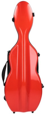 DE Geigenkoffer Glasfaser UltraLight 4/4 M-case Rot