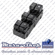 Black Power Window Main Switch FR/LH for 11~16 Hyundai Elantra 4DR-w/AutoUP/Down