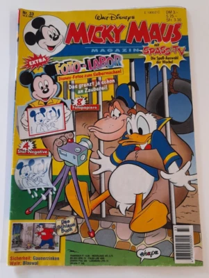 Micky Maus Heft Nr. 33 10.8.1995 Walt Disney Egmont Ehapa Verlag GmbH - Bild 1 von 2