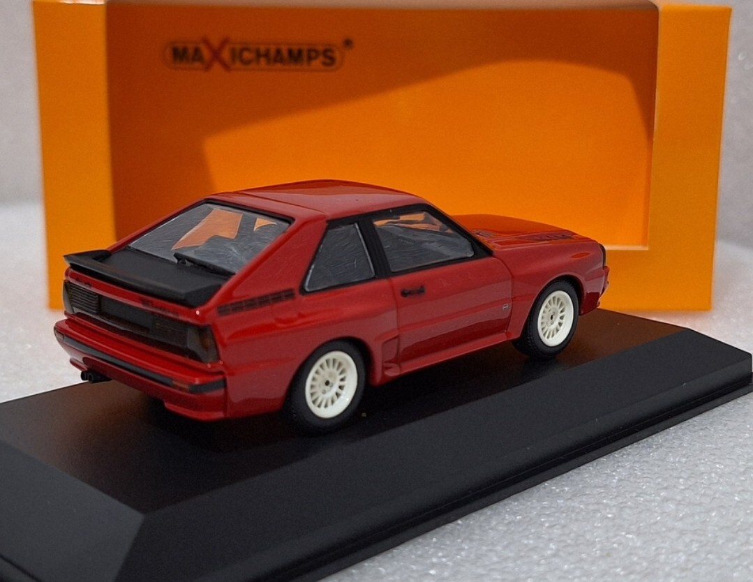 5) Audi Sport Quattro 1984 Red 1:43 Minichamps 940012120 5) Audi Sport Quattro 1984 Red 1:43 Minichamps 940012120