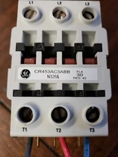CR453AC3ABB General Electric Contactor Definite Purpose FLA 30 RES 40 110/120V E