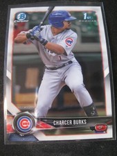 CHARCER BURKS 2018 1st Bowman Chrome Prospects #BCP-170 Chicago Cubs MINT