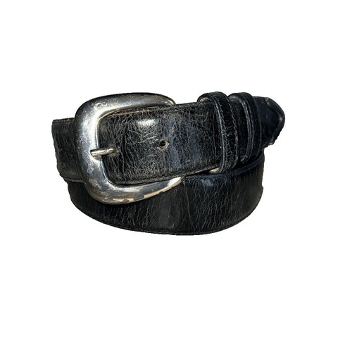 Costume National Multicolor Twisted Leather Circle Buckle  display picture 3