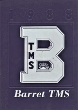 1988 "Hilltopper" - Barret Traditional Middle School Yearbook - Louisville, KY +