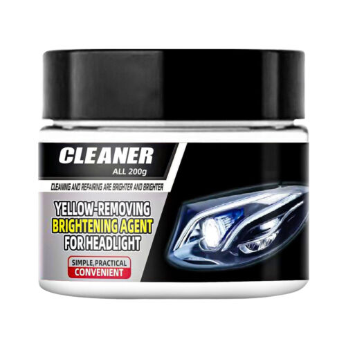 Car Headlight Refurbishment Lotion Repair Agent Lens Lotion Refurbishment Kit