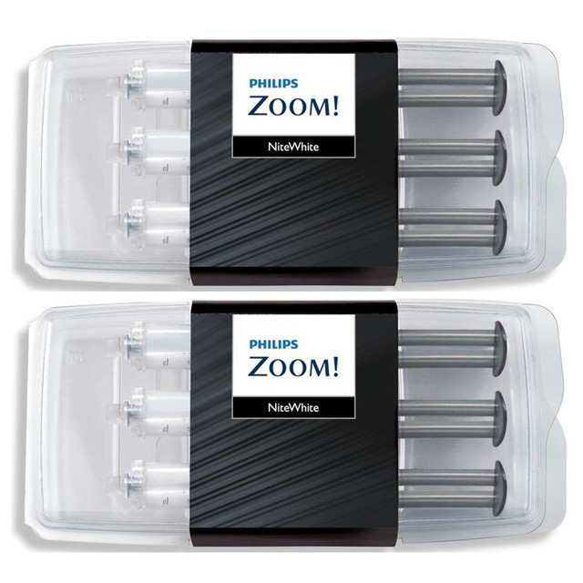 Philips Zoom NiteWhite 16 Teeth Whitening Gel 6 Syringes Expiration 01