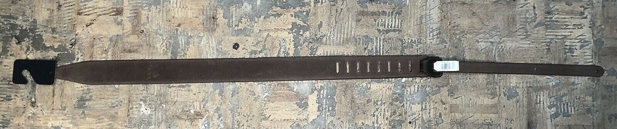 Epiphone Premium Leather Guitar Strap Brown Aest-brn for