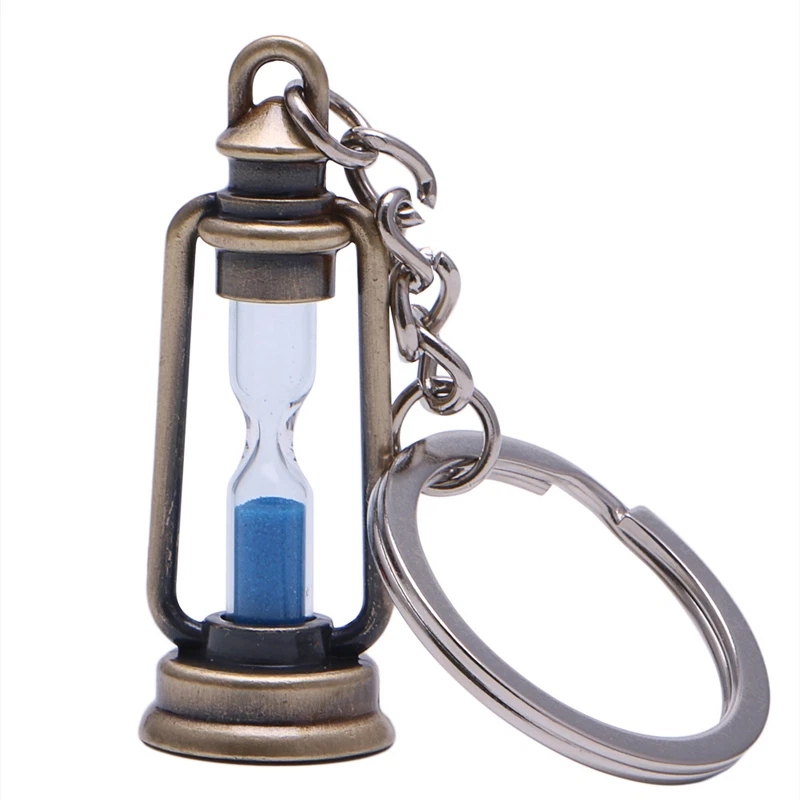 Sand timer keychain store