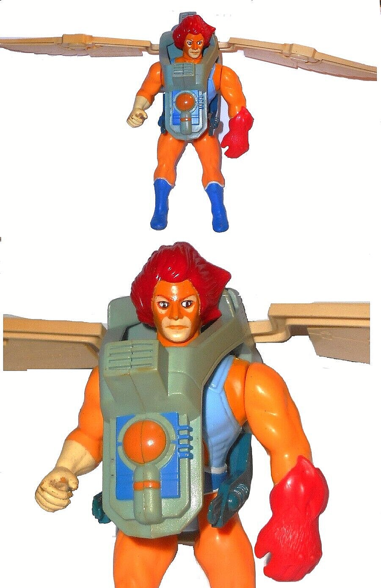 オ―ルドケナ―1985年Wicketフィギュア Thundercats 1987 THUNDERWINGS Complete w 1985 LION-O Vintage