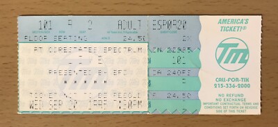 1995 LIVE / VERUCA SALT / PJ HARVEY SPECTRUM PHILADELPHIA CONCERT TICKET STUB