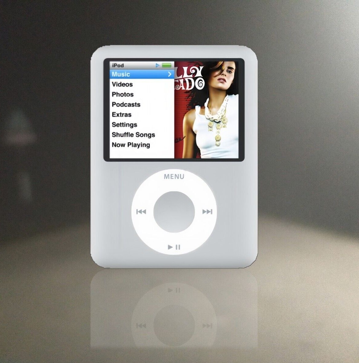 New Apple iPod Nano 3rd Generation 4GB 8 GB - sliver- A1236