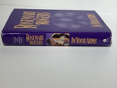 In Your Arms by Rosemary Rogers 1999 Hardcover with dust jacket - Picture 4 of 9