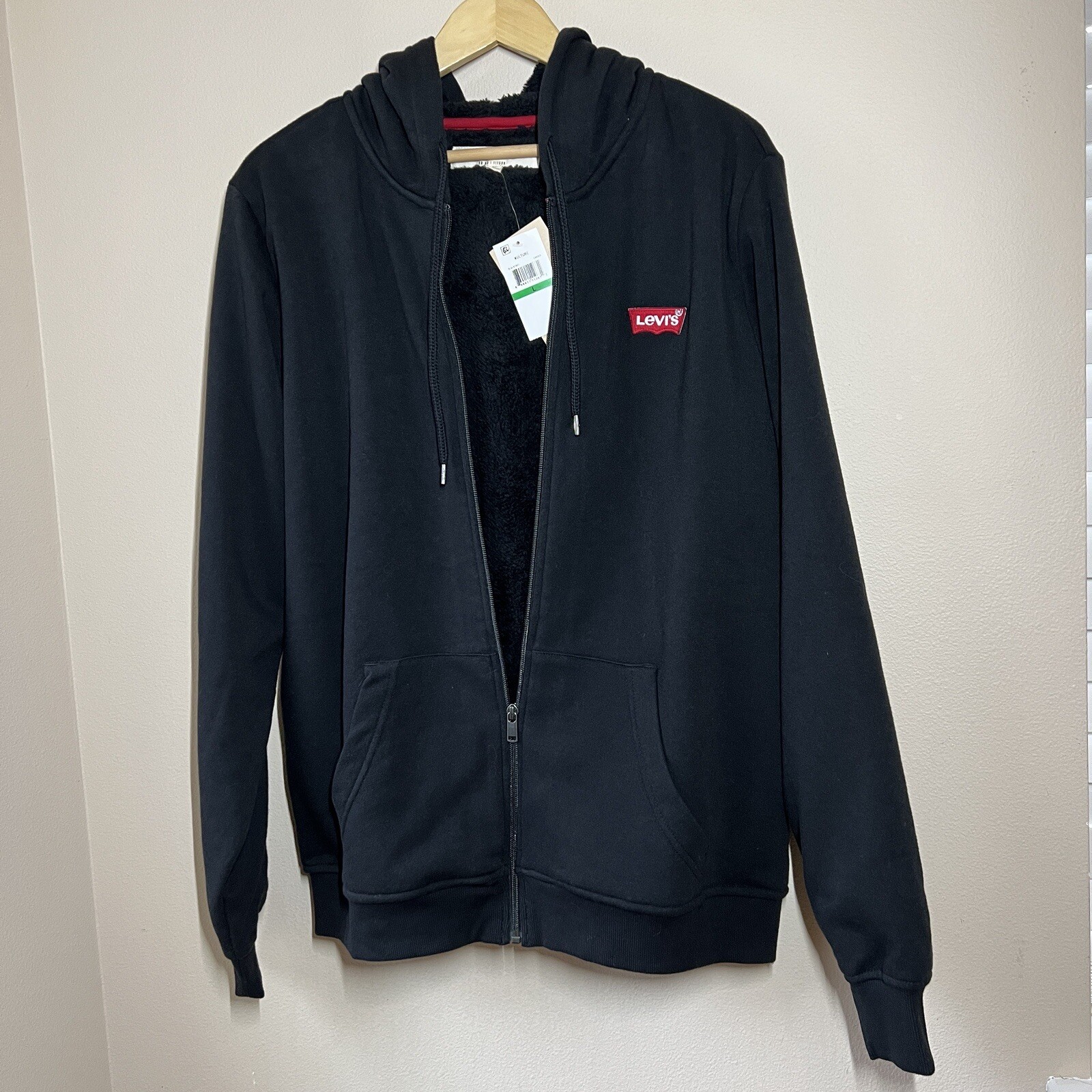 Descubrir 43+ imagen levi's men's fleecelined zipfront hoodie