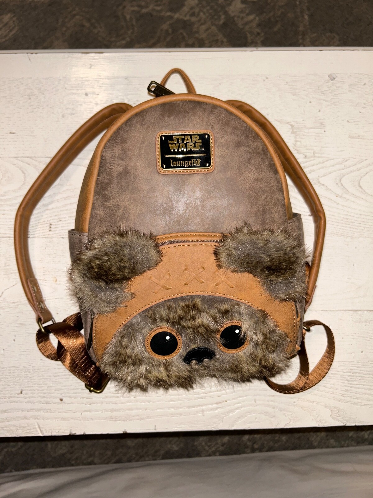 Loungefly Star Wars Ewok Themed Mini Backpack