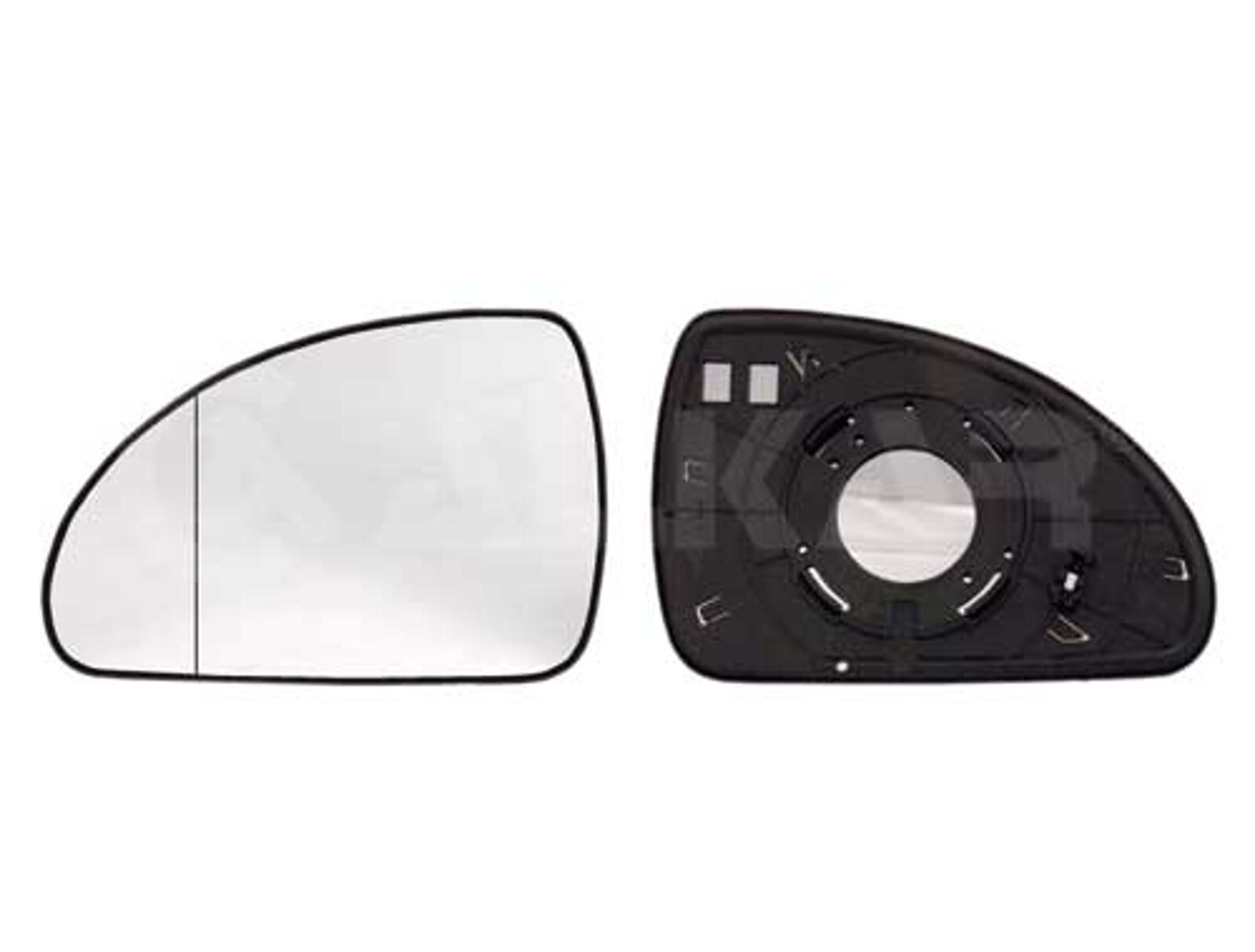 Insert de miroir de remplacement Kia Ceed SW glace rétroviseur gauche