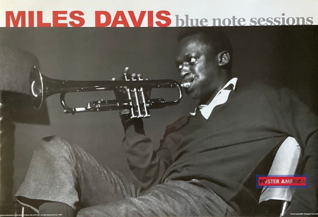 Miles Davis Blue Note Sessions Horizontal Shot Vintage