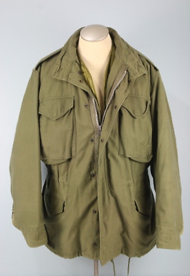 Men's U.S. Army M-65 Military Field Jacket with Liner, XL | eBay Men's U.S. Army M-65 Military Field Jacket with Liner, XL | eBay