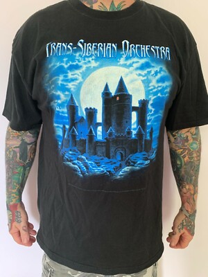 RARE* 2009-2010 TRANS-SIBERIAN ORCHESTRA Tour T Shirt (XL) | eBay