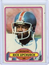 1980 TOPPS RICK UPCHURCH #360 NM-MT TO MINT SET BREAK BRONCOS 