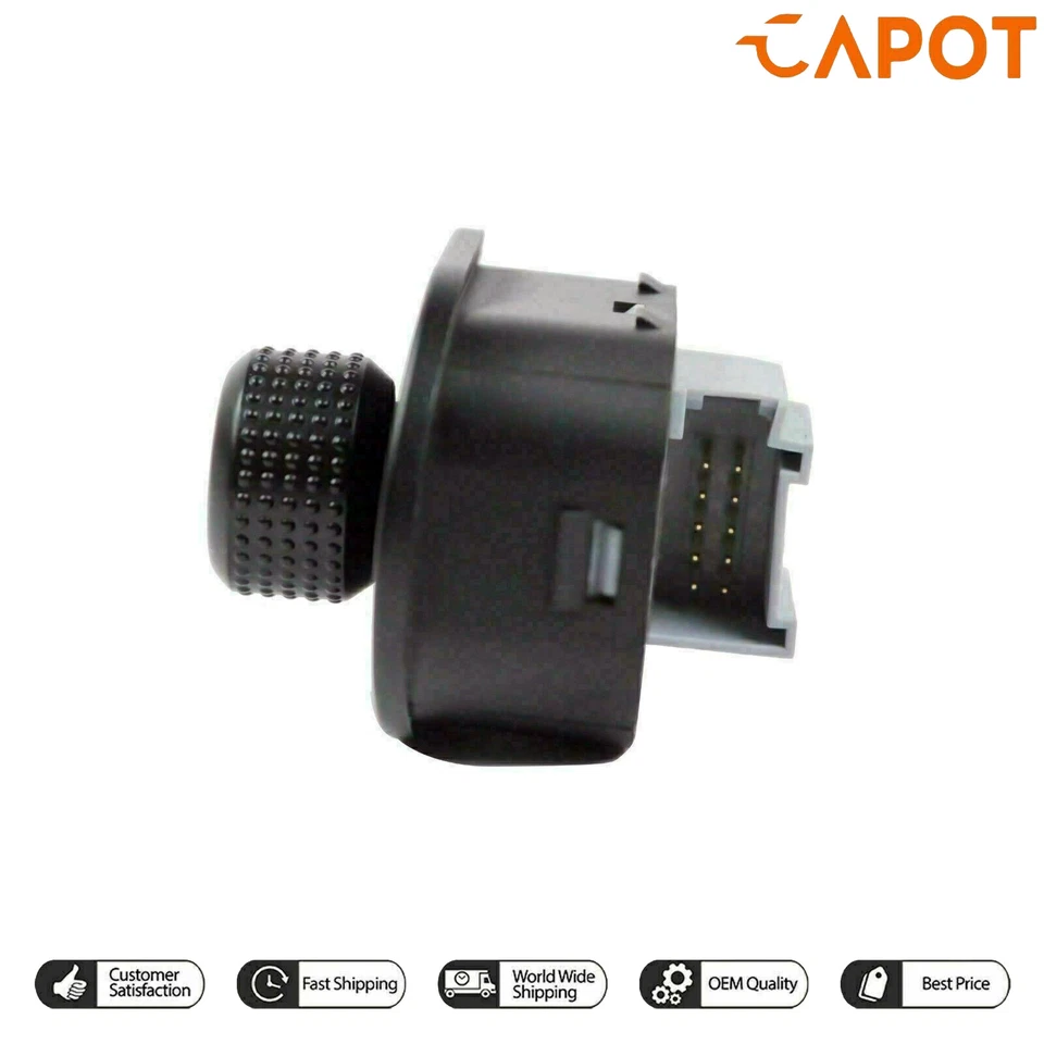 For Seat Toledo, Leon 1999 - 2005 Electric Wing Mirror Control Switch 1J1959565F - Image 3 of 3