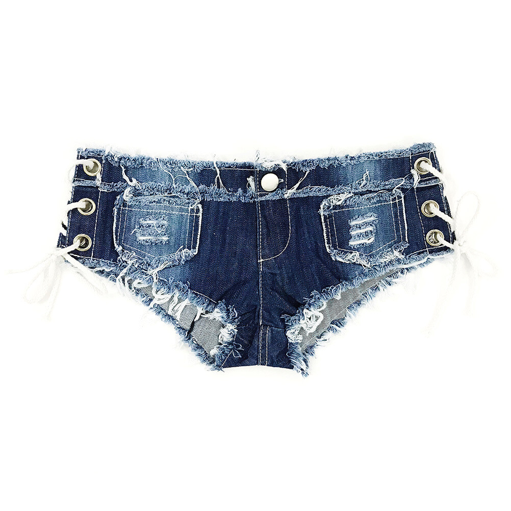 Denim Jeans Shorts Denim Thong Micro Jeans Denim Shorts