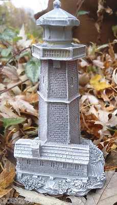 Latex light house mold plaster concrete casting mould 5''H x 3''W at base