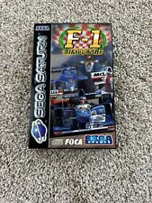 F-1 Challenge PAL Sega Saturn Case and Disc No Manual Tested Working US Seller