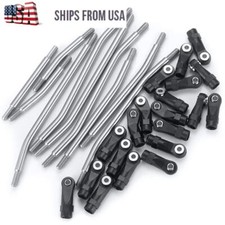 Steel Linkage Link Rod End Kit For Rc 110 Car Trx4 Trx-4 313324mm Wheelbase Us