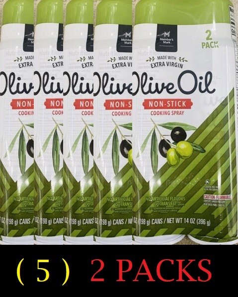 Cans Cooking Oil Spray 14oz - ( 5 ) 2 Packs