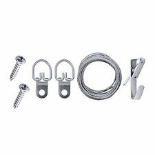 Framer Supply All-in-One Frame Hanging Kit includes Hangers, Wire, Hook  Scr...