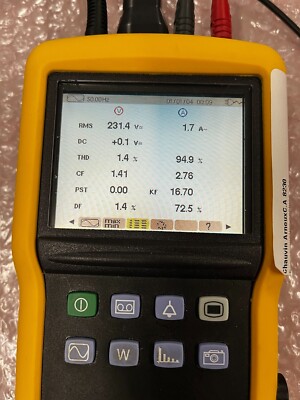 Chauvin Arnoux C.A 8230, power & quality analyser + MN 93A
