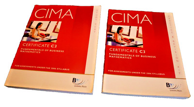 CIMA Certificate C3 - Business Mathematics - Study Text + Revision Kit - 2006