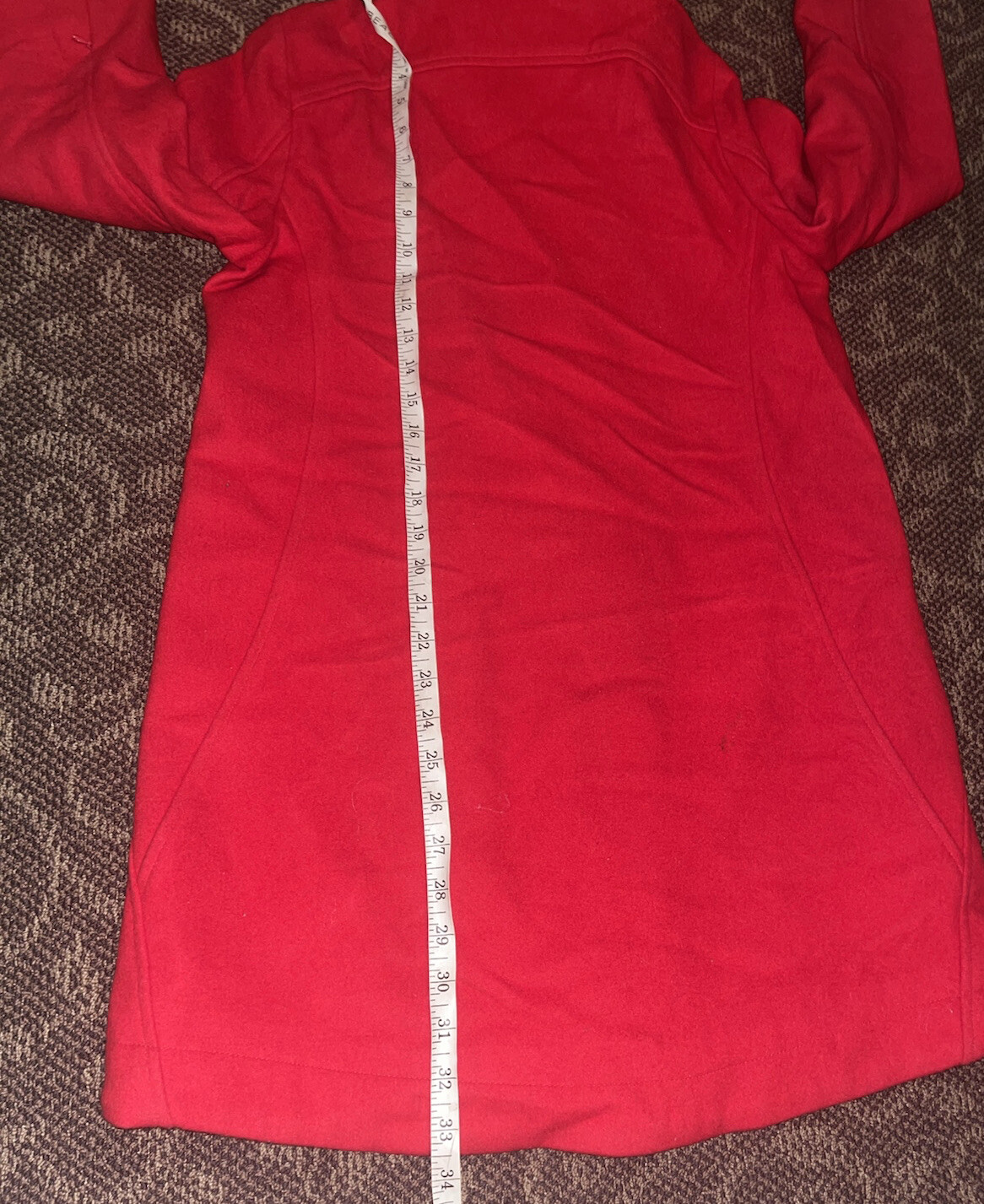 Women’s Pendleton Toggle Wool Red Trench Peacoat … - image 11