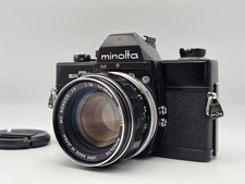  N.MINT Minolta SRT101 Black Film Camera  58mm F1.4 From Japan