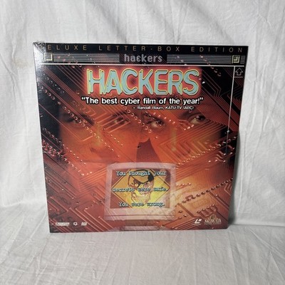 Hackers Laserdisc LD (1995) Deluxe Letter Box Edition - Angelina Jolie NEW