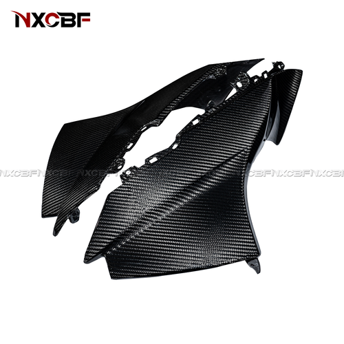 Carenado de cubierta de tablero lateral superior 100 % fibra de carbono para Suzuki GSX-R1000/RZ 2017-2025 - Imagen 3 de 5